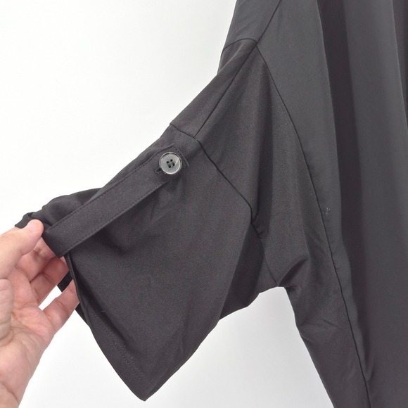 Avenue Studio x Dia & Co Kimono Cardigan Black 24W Plus Size NWT Plus Size Layer - Picture 4 of 14